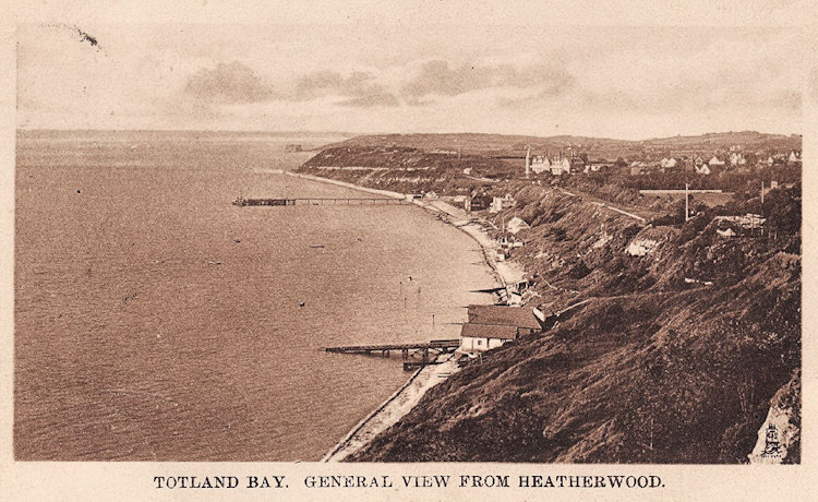 Totland Bay from Heatherwood